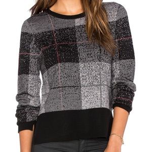 RAG & BONE JEAN Tegan Plaid Sweater